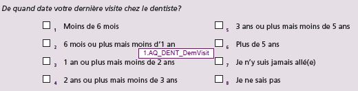 S- Question DernVisit_Dent